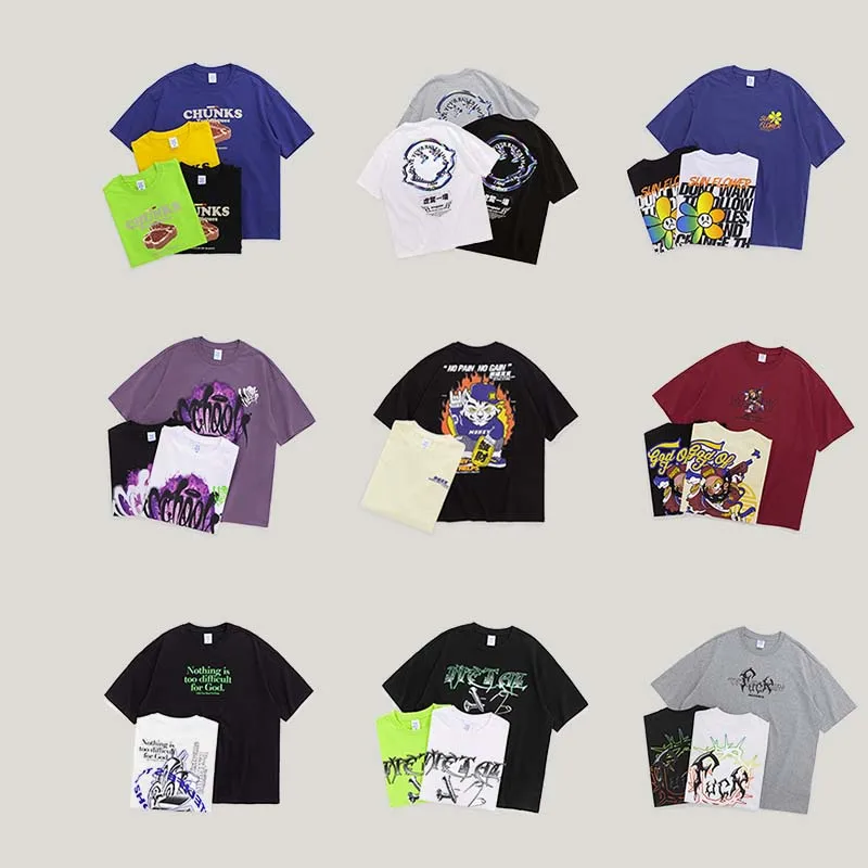 

UNCLEDONJM 2020 Streetwear T Shirt Mens Funny Printed Hip Hop Tshirt Cotton Harajuku T-Shirts Short Sleeve Tops Tees 24 styles