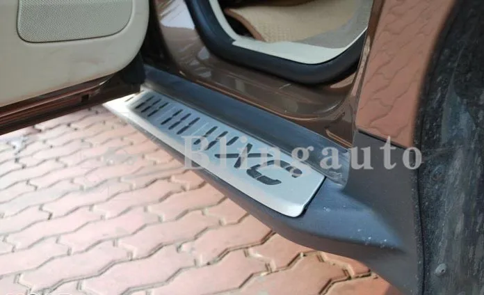 Боковой Шаг подходит для V olvo XC60 2009-2012 2 шт. Левая Правая Беговая доска боковые шаги nerf бар автомобиля педаль боковые лестницы