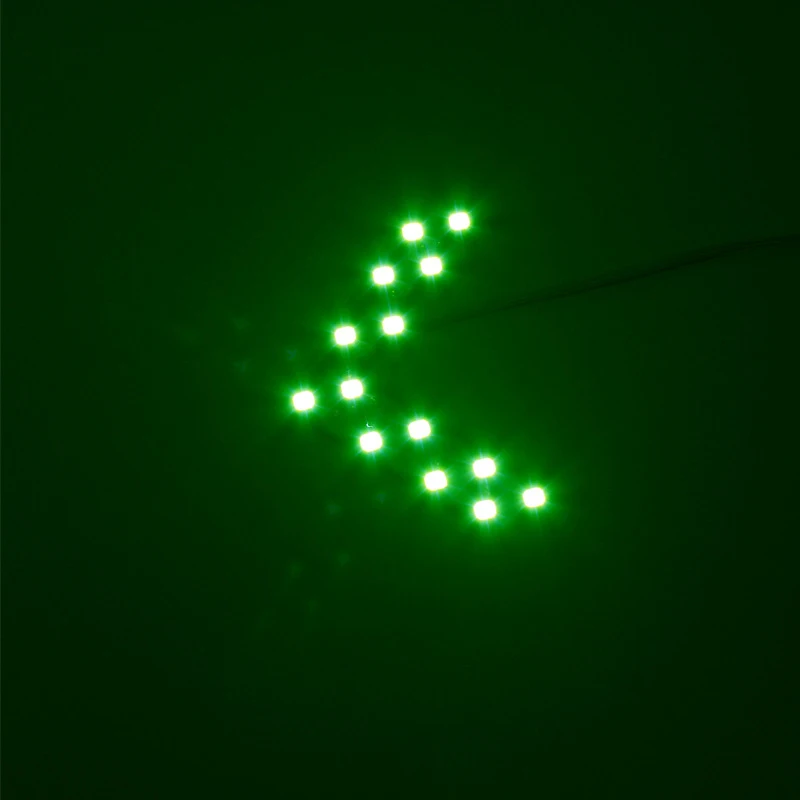 Автомобильное боковое зеркало заднего вида 14-SMD светодиодный светильник зеркало заднего вида сигнальный светильник F-Best