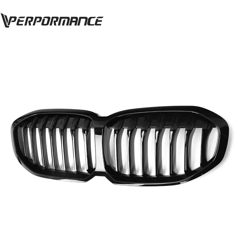 

New Arrival Singal Line front grill shinny Black 1 Series F40 one line car grilles car