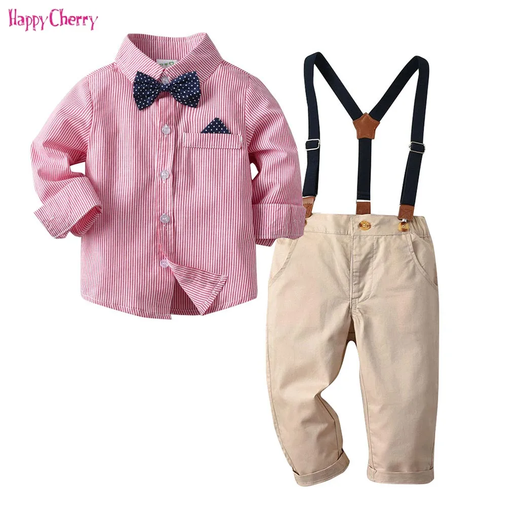 Комплект одежды для маленьких мальчиков джентльменов комплект из 3 предметов
