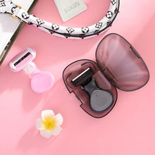 Компактная мини-бритва, Мужская Ручная бритва, Дамский Портативный нож для бритья, мини-нож для удаления волос в путешествии