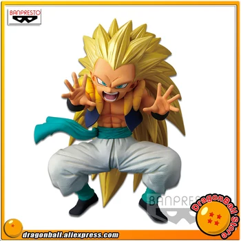 

Japan Anime "Dragon Ball Super" Original Banpresto Chousenshi Retsuden Ch.2 Collection Figure - SUPER SAIYAN 3 GOTENKS