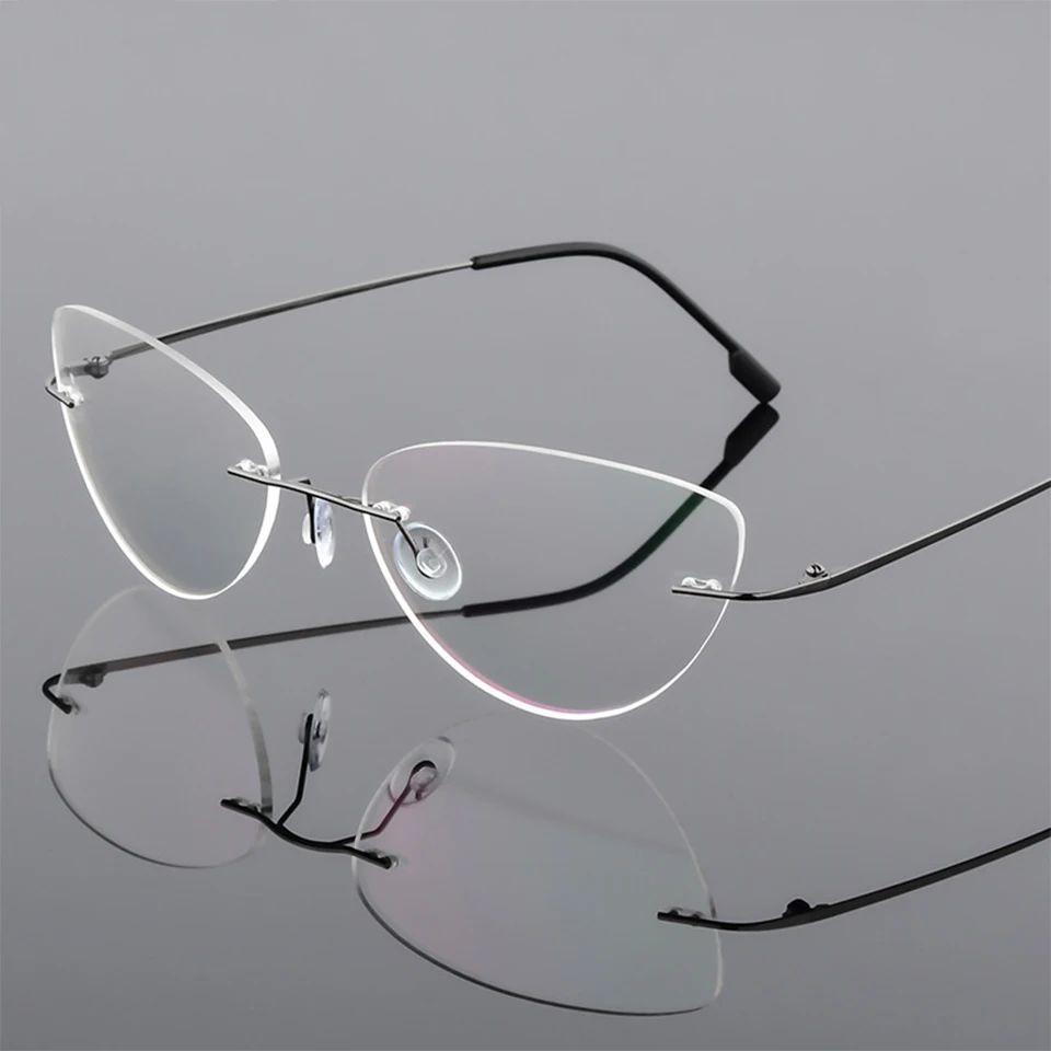 rimless reading glasses 1.50