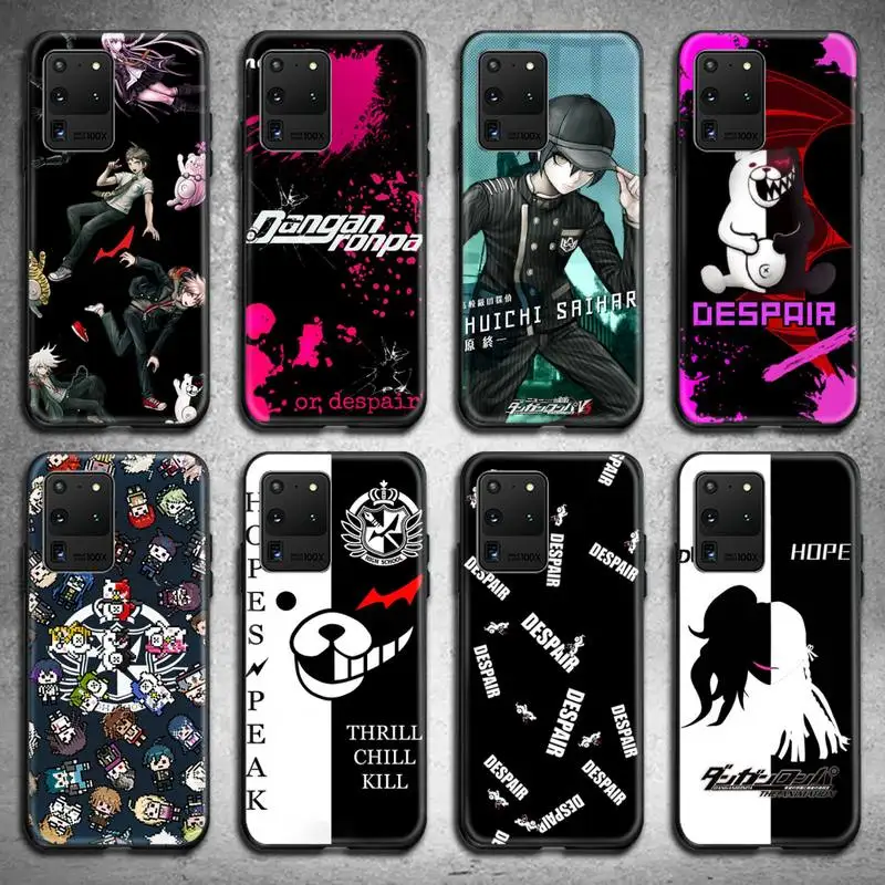Чехол для телефона Danganronpa Monokuma HOPE VS DESPAIR Samsung S20 plus Ultra S6 S7 edge S8 S9 S10 5G lite 2020 | Мобильные