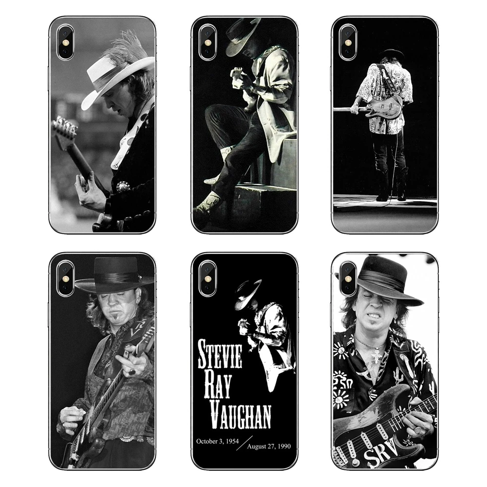 For Samsung Galaxy A5 A6 A7 A8 A9 J4 J5 J7 J8 2017 2018 Plus Prime Guitar World Presents Stevie Ray Vaughan Silicone Case Covers |