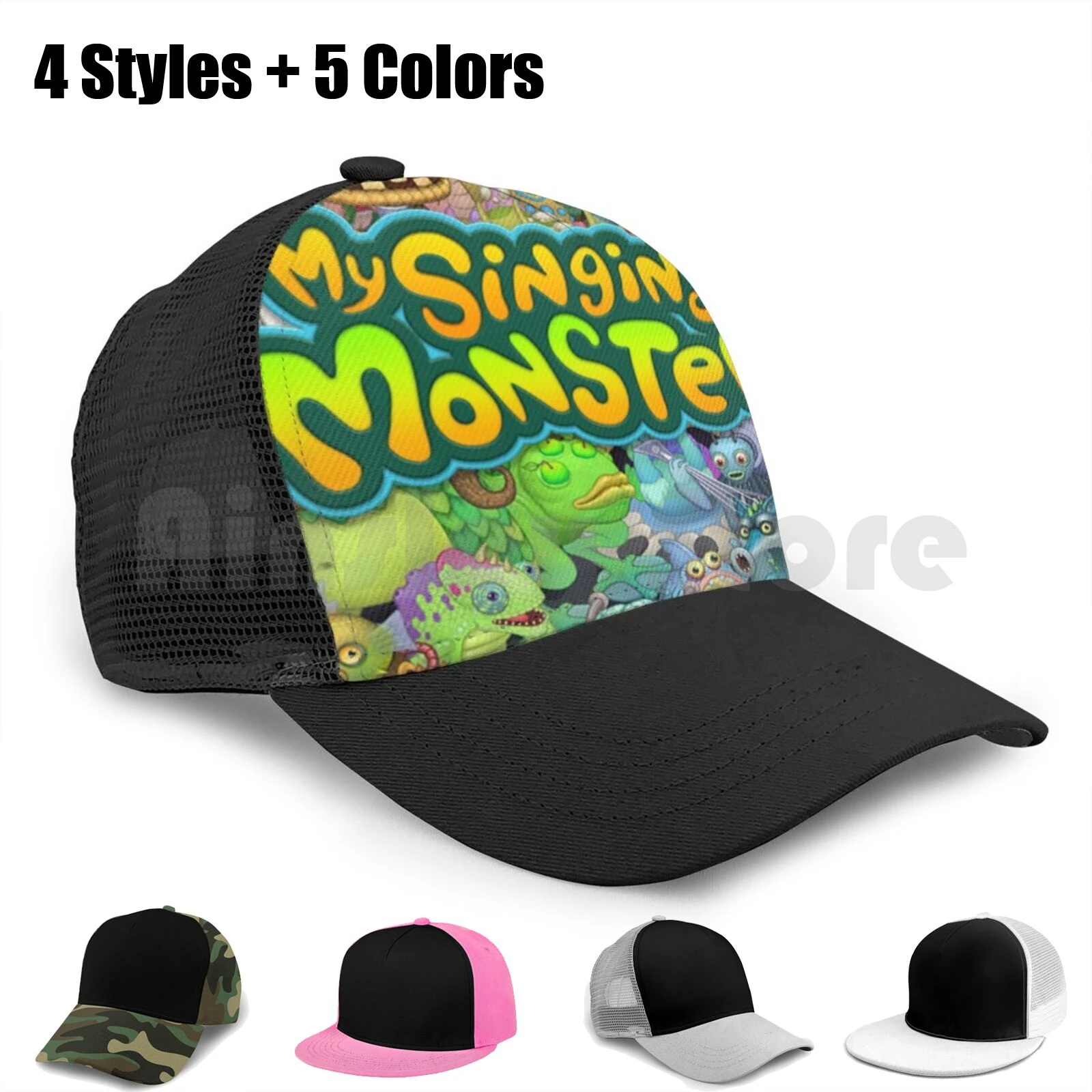 My Singing Monsters Characters And Title Baseball Cap Adjustable Snapback  Hats Hip Hop My Singing Monsters My Singing Monster|Men's Baseball Caps| -  AliExpress