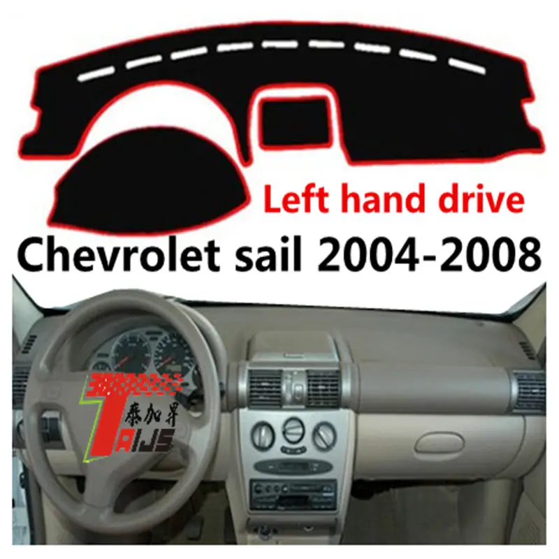 Taijs чехол для приборной панели автомобиля с левым приводом для Chevrolet Sail 2004-2008 солнцезащитный светильник Высокое качество горячая распродажа