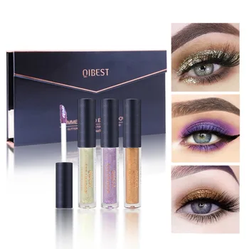 

Glitter Eyeshadow Powder Metallic Shiny Crystal Eyes Shadow Purple Blue Black 10Pcs/Set Long Lasting Waterproof Eyeshadow Gel