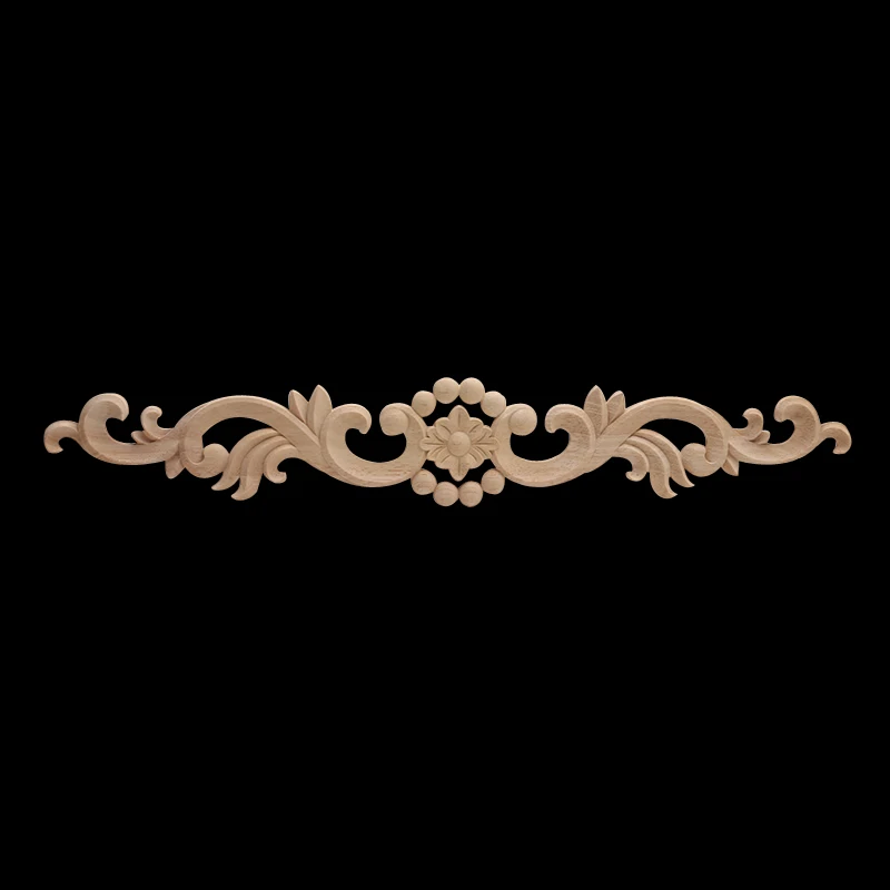 Современные декоративные европейские украшения деревянная аппликация Onlay