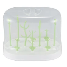 Детская Бутылочка для молока, сушилка для фруктов, сушилка для чистки, сушилка для хранения, полка для сосок держатель для детской бутылочки для кормления зеленого цвета