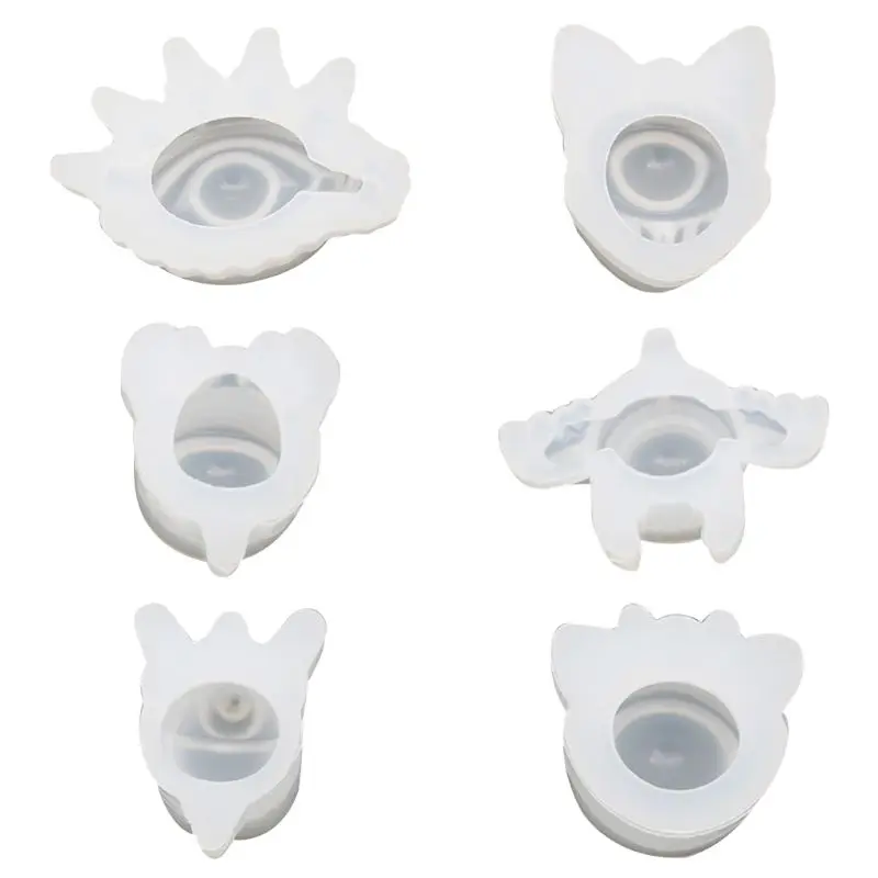 

Silicone Mould Devil Eyes Model UV Epoxy Mold Handmade Jewelry DIY Making Molds Tools