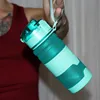 La mejor botella de agua deportiva TRITAN Copolyester botella de Material plástico Fitness Yoga escolar para niños/adultos botellas de agua con filtro ► Foto 3/6