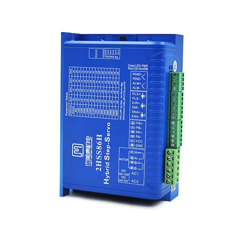 JMC 2 фазы автоматически регулирующийся сервопривод для NEMA34 мотор JMC 2HSS86H 1000 линейный шаговый двигатель драйвер