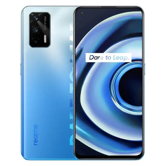 Cellphone Realme Q3 Pro 5G Mobile Phone 8GB RAM Dimensity 1100 Octa Core 6.43" AMOLED 120Hz Refresh rate 64MP 30W Fast Charge 2