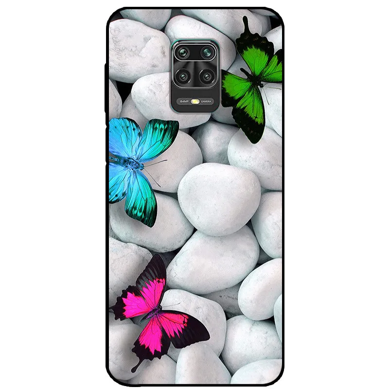 For Xiaomi Redmi Note 9S Case Soft Silicone Back Case for Xiaomi Redmi Note 9 Pro Note9s 9 s Case Redmi9 9S Black Phone Cover 