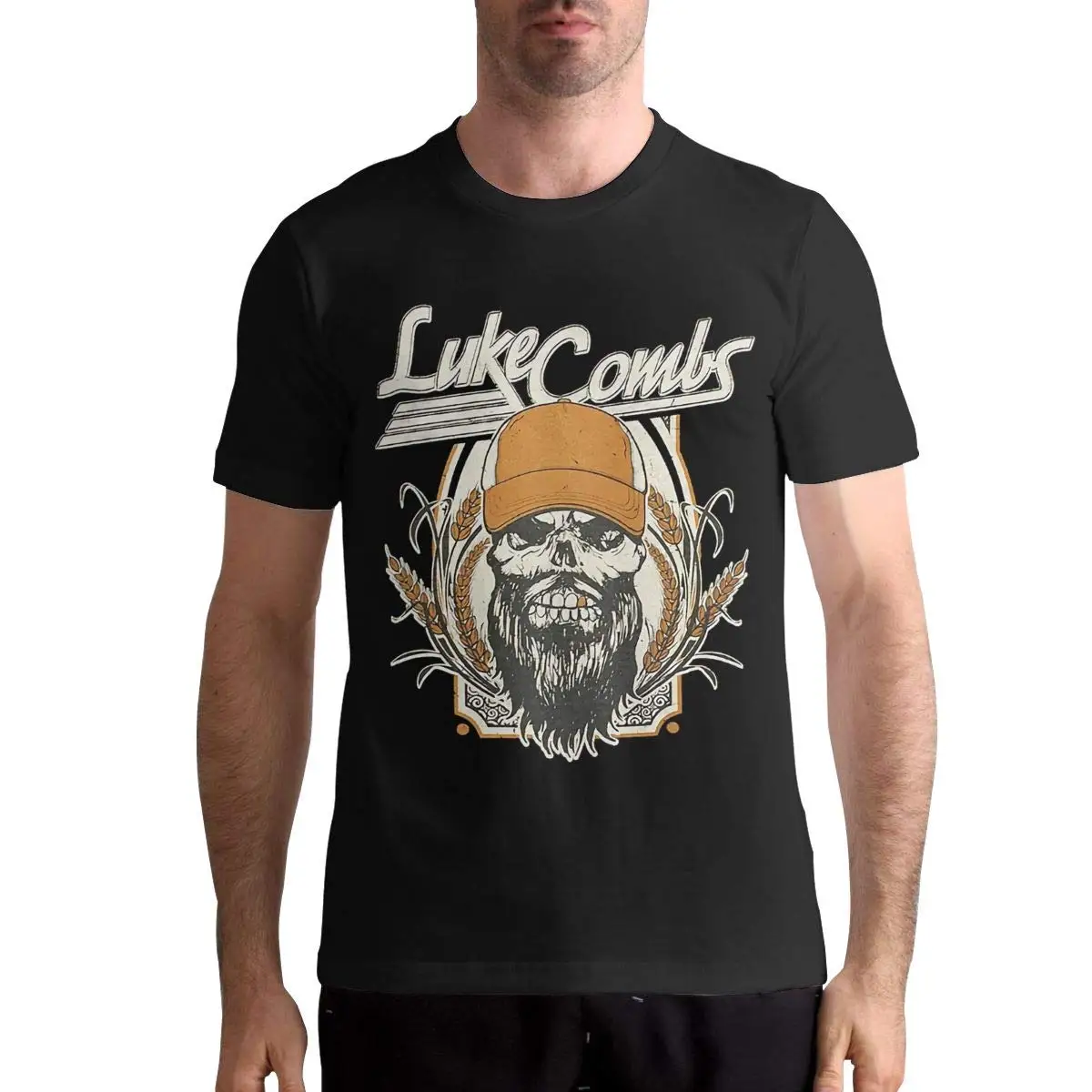 Luke Combs Shirt Men's Classic Short Sleeve Tees Shirts Tops O-Neck Sunlight Men T-Shirt top tee |