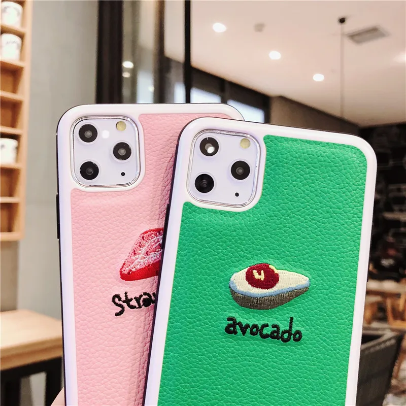 Вышитая наклейка чехол для сотового телефона подходит для iphone/6/7/8/s/xr xs/11 pro/max/fall предотвращения и чувствовать себя комфортно