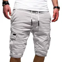New Mens Military Cargo Shorts Men Summer Cotton Casual Short Pants Male Multi-pocket Fitness Sweatshorts Jogging Workout Shorts