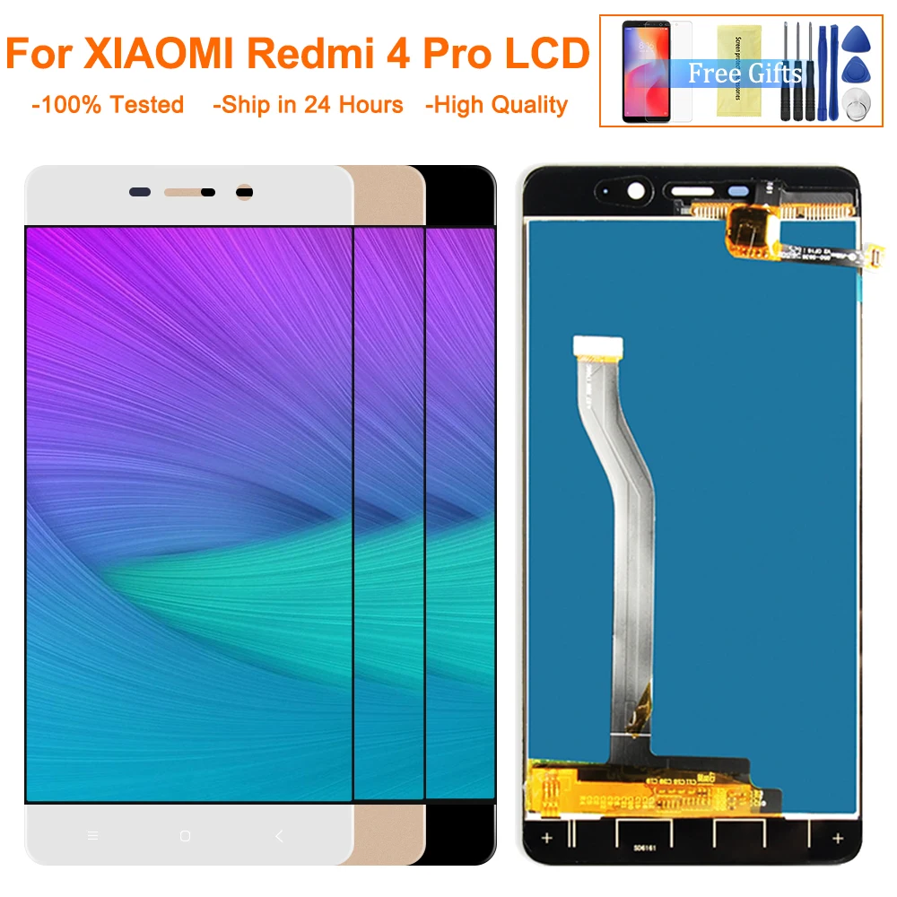 5 0 &quotдля Xiaomi Redmi 4 Pro Prime ROM 32G ЖК дисплей Сенсорная панель дигитайзер Рамка для