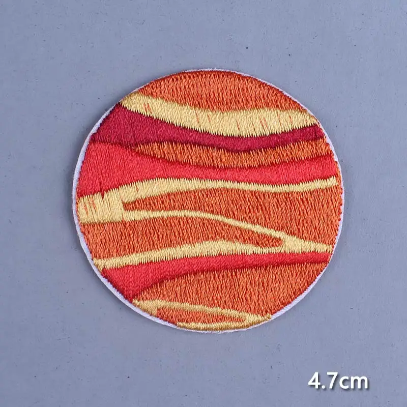 3P-PE1369CT Инопланетянин НЛО железа на заплатках для одежды подвеска в виде космонавта и планеты Аппликация в полоску термо-Стикеры для одежды на одежде космический патч для детей рубашка - Цвет: 3P-PE1369CT
