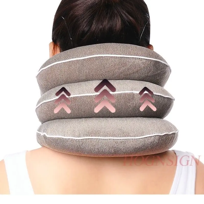 neck stretching devices Inflatable cervical vertebra tractor home medical correction physiotherapy equipment neck support