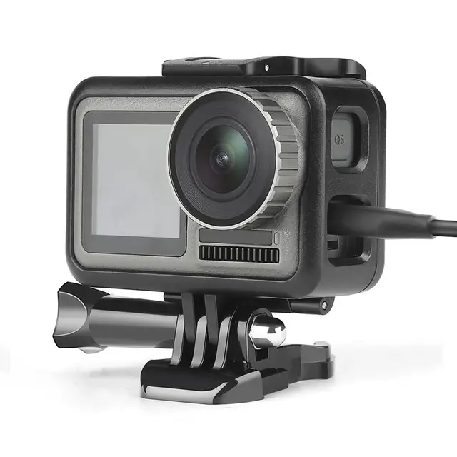 Custodia Gabbia Per OSMO Action Camera - ABS Leggero, Compatibile Con Accessori Sportivi - Foto 11