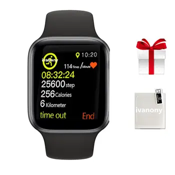 

GPS Smartwatch IWO 9 1:1 Smart Watch 44mm Series 4 Reloj Deportivo Hombre Heart Rate Monitor Pedometer for iphone 6 7 X Xiaomi