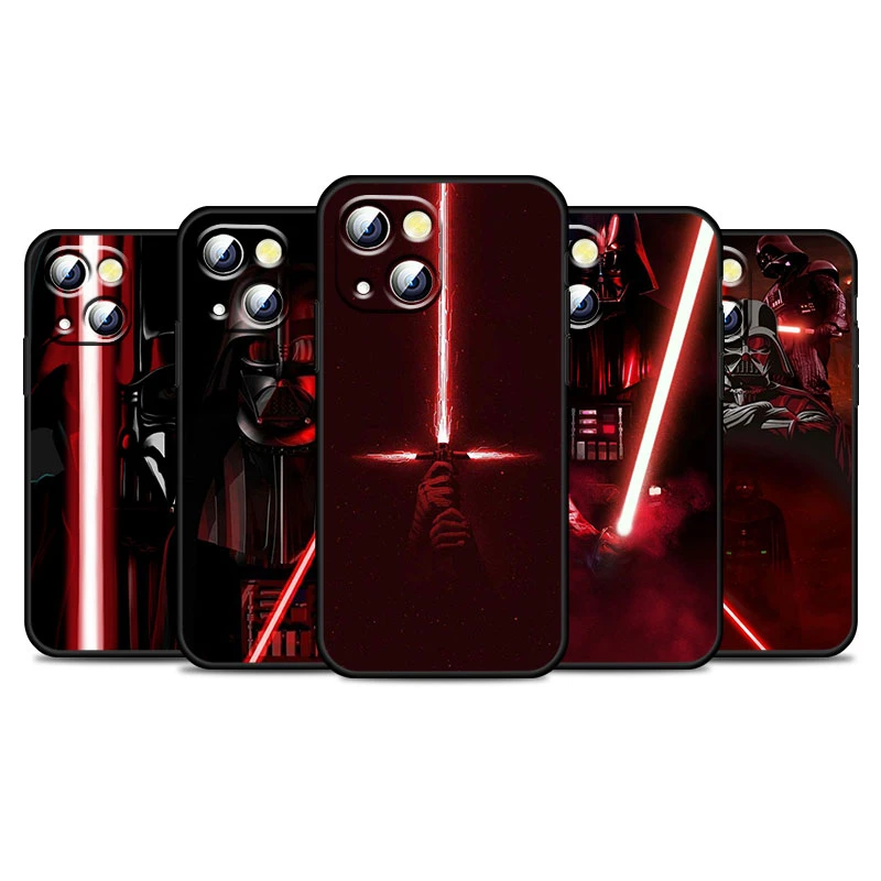 iphone 13 pro phone case Laser sword Star Wars For Apple iPhone 13 12 11 Pro Max Mini XS Max X XR 6S 6 7 8 Plus 5S SE2020 Soft Black Phone Case iphone 13 pro max case leather