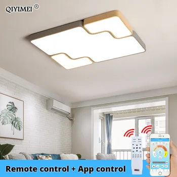 

Modern LED Chandelier Bluetooth APP Control Lights Indoor Lighting For Living Room Balcony Bedroom Home Lustre Lamps AC90 260V