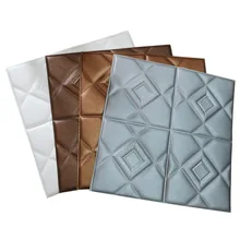 От производителя, 3D мягкая сумка, наклейки на стену, гостиная, спальня, ТВ, фон на стену, антиколлизионная пена, наклейки на стену