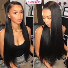 Бразильский прямой парик на кружеве, человеческие волосы, парики 4/27 99j 613, парик на кружеве al, предварительно выщипанные с детскими волосами Remy West Kiss Hair