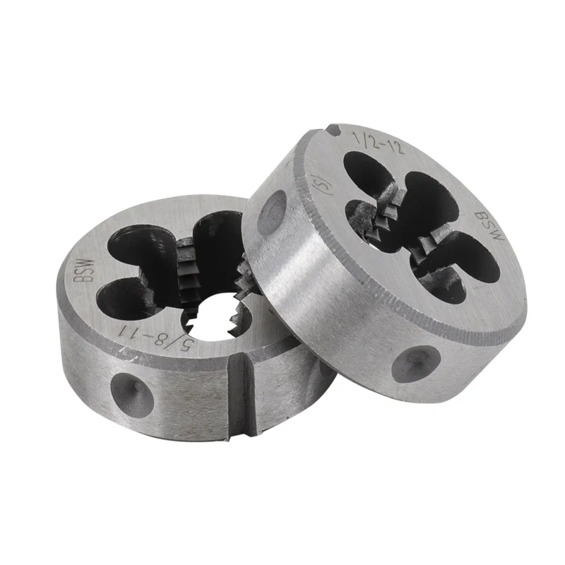 XCAN BSW Right Hand Thread Die Metalworking Tools 5/32-32 3/16-24 5-16-18 1/4-20 1/2-12 5/8-11 1pc