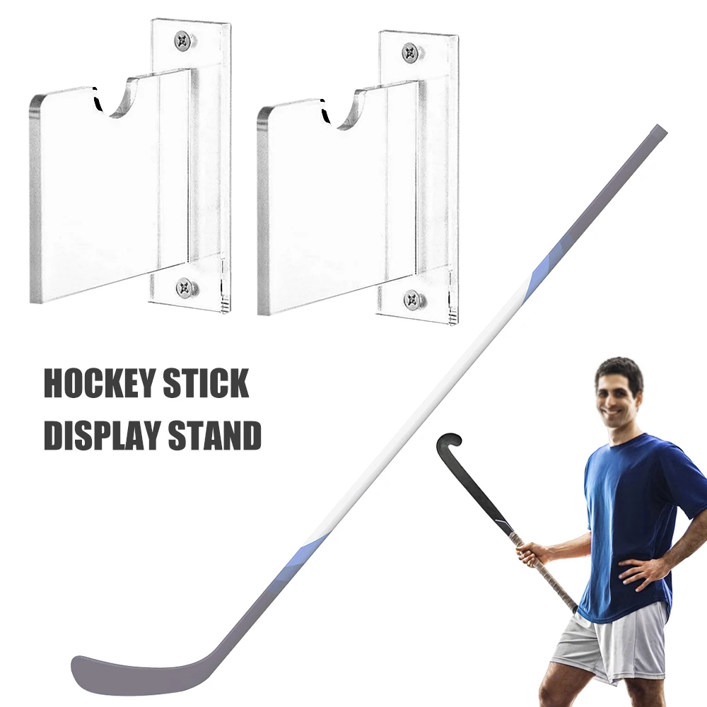 Crossed Hockey Stick Wall Mount Display Rack Hanger 