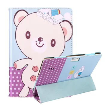 

Kinganda Universal Tablets Case Cover For 10 10.1 Inch Android Tablet PCProtective Case Cover Leather Stand Printed Case