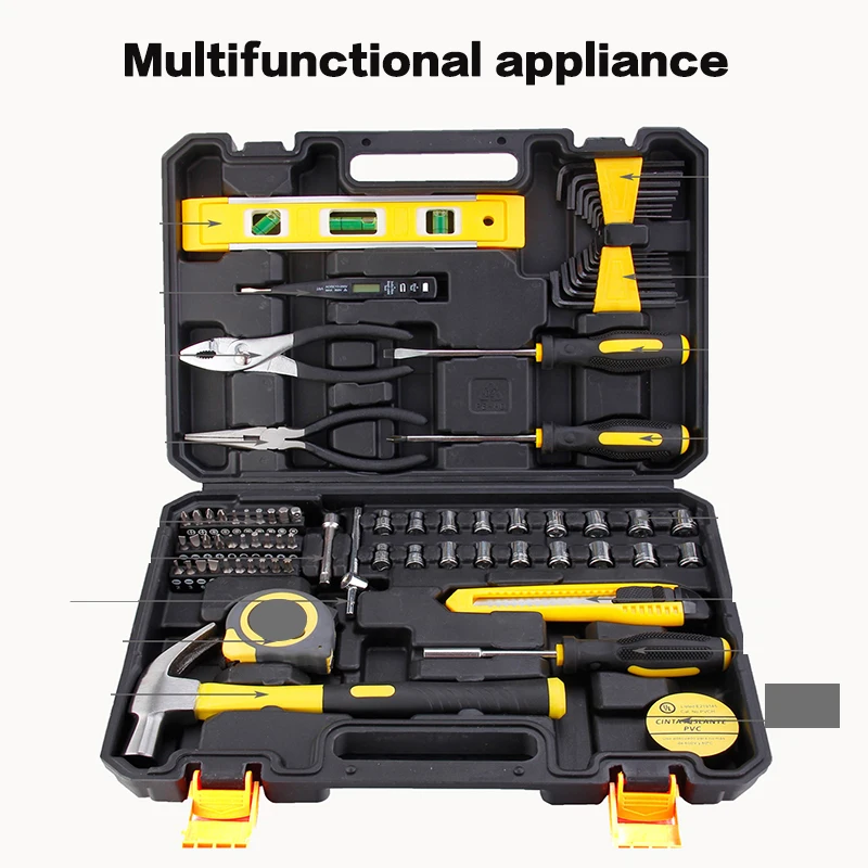 Multipurpose Tool Set Household Combination Tool Box Manual Hardware