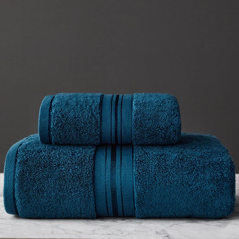 Egyptian Cotton High-End Bath Towel Kit Towel Super Fast Water Absorption High Density Bathroom Home Portable bath towels cotton towel