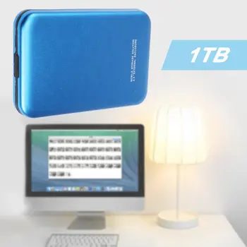 

Shockproof 2.5 Inch SATA to USB3.0 Hard Disk Enclosure Aluminum Alloy Super Speed External Mobile Hard Disk 1TB