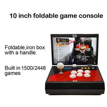 

10" Pandora Treasure 3D 2448 in 1 Arcade Console Portable Arcade Box 9 with with WIFI Dowanland More Games Retro Video Machine
