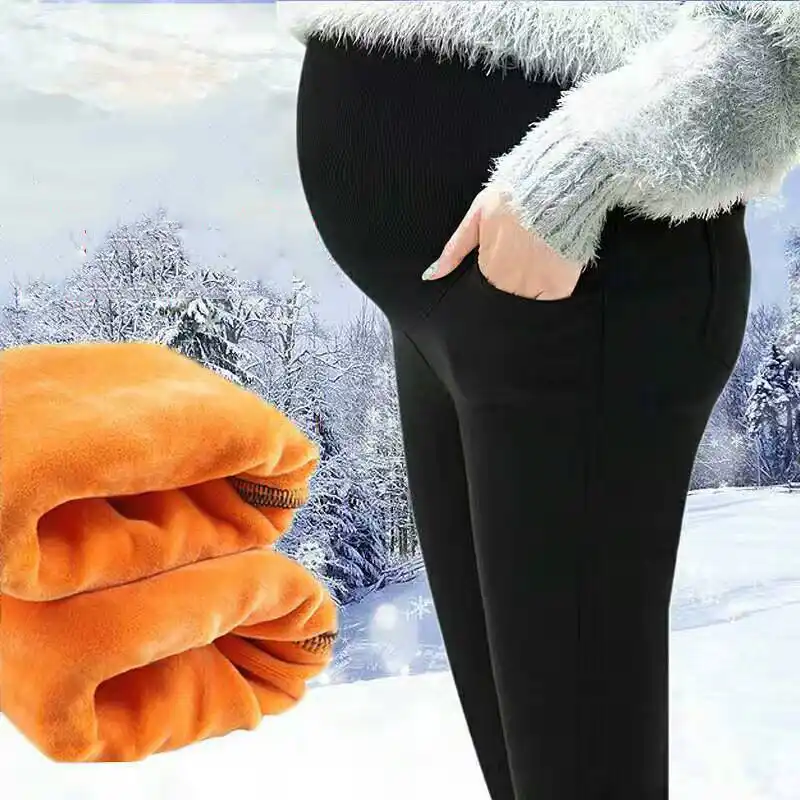 Thick maternity leggings for winter Clearance