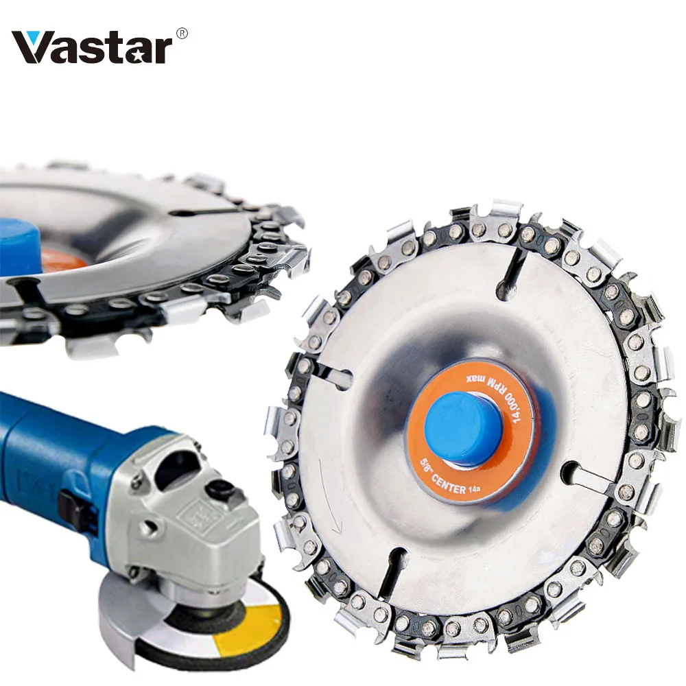 

22 Teeth Fine Cutting Set Carbide 100/115 Angle Grinder Disc Wheel Chain Circular Saw Blade Cutter Tool Cordless for Plunge Wood