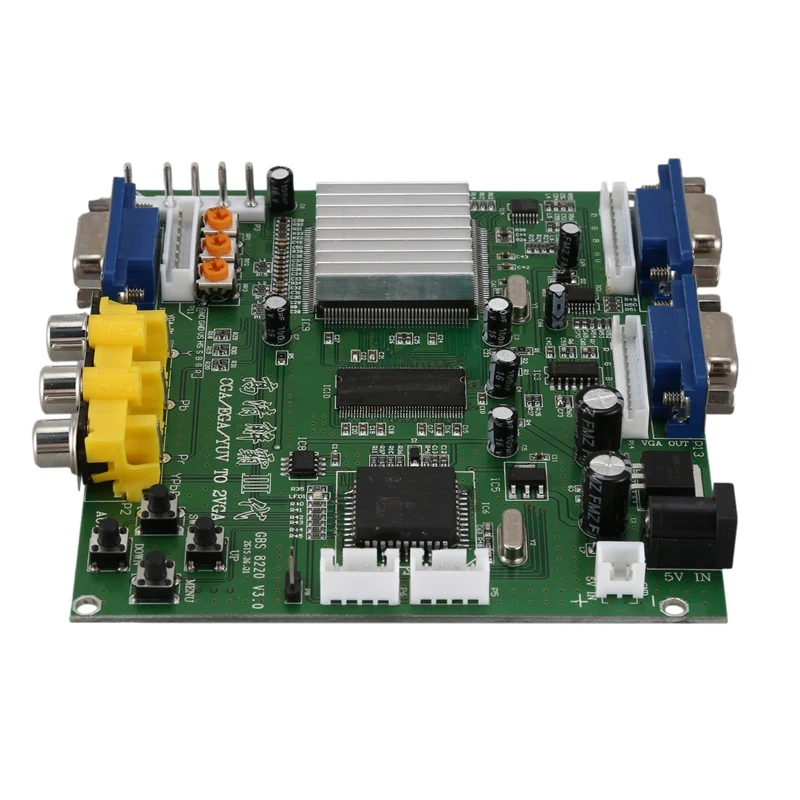 GBS8220 аркадная игра CGA/YUV/EGA/RGB сигнал VGA HD Видео Конвертер доска(двойной выход