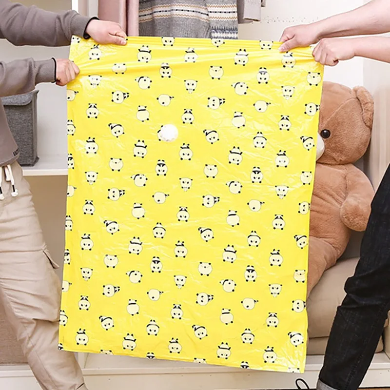 New High-quality Vacuum Storage Bags, Space Saver Bag Vacume Pack Storage Bags For Clothes Reusable Bags#j