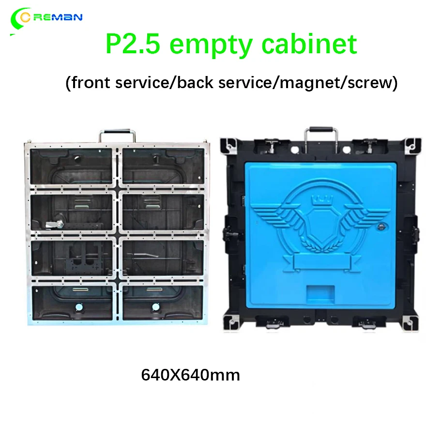 Матрица led pantallas led rgb P2.5 640X640 мм пустой шкаф led панель видео led видеосъемки дисплей 480X480 мм P3 P4 P5 P6