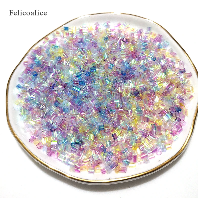 50g Bingsu Slime Additives Iridescent Beads Supplies DIY Sprinkles Kit For Fluffy Clear Crunchy Slime Clay 4
