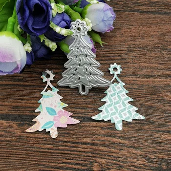

Christmas tree Metal Cutting Dies for DIY Scrapbooking Album Paper Cards Decorative Crafts Embossing Die Cuts
