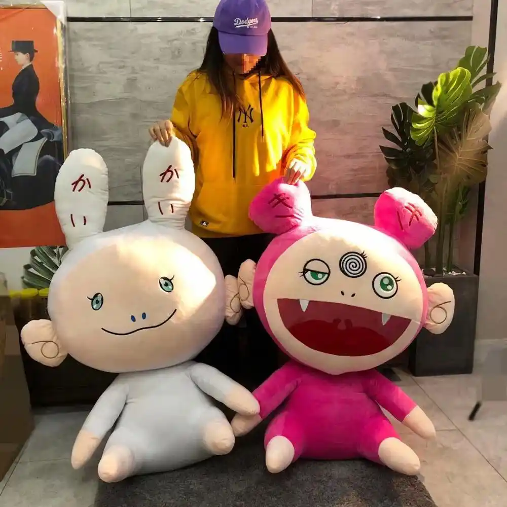 Jouet En Peluche Takashi Murakami Lapin Kawaii Personnage Japonais Jouets Takashi Murakami 100cm Kaikai Kiki Cadeau D Anniversaire Pour Enfants Aliexpress