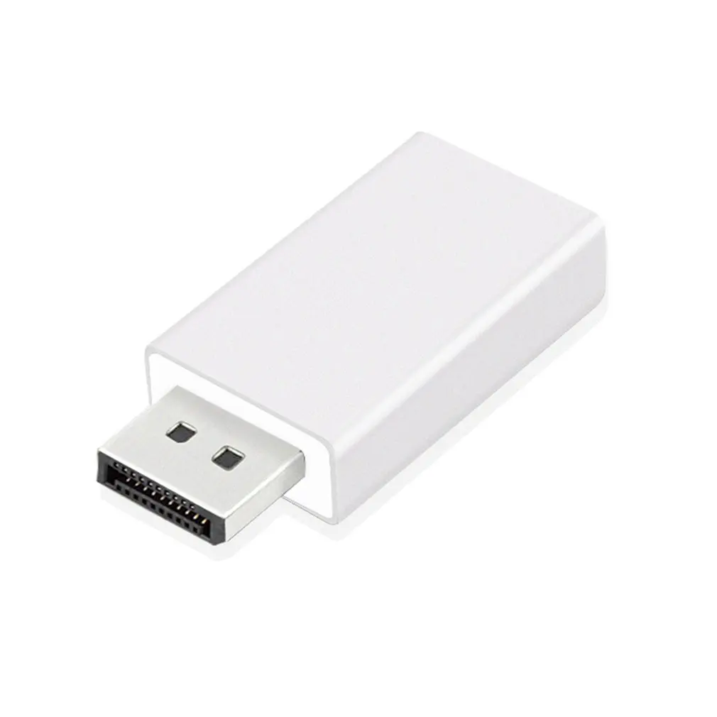 Мини Портативный 4K * 2K дисплей Порт DP Мужской к HDMI Женский HD конвертер активный