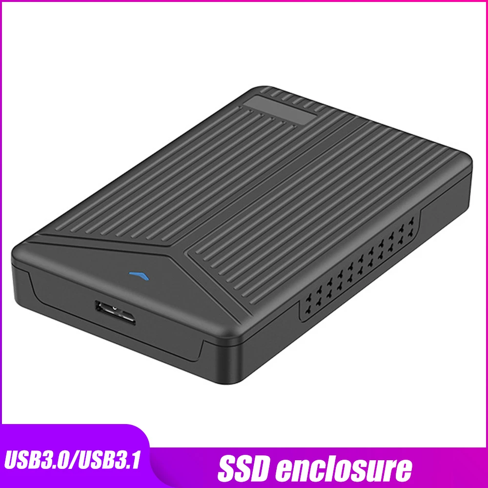 Корпус для внешнего жесткого диска 2 5 дюйма USB 3 1 SATA | Компьютеры и офис