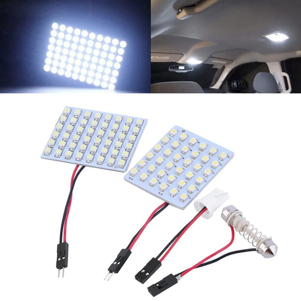 48-Smd 1210 Светодиодная панель Внутреннее освещение автомобильная лампа авто белые огни 10 шт